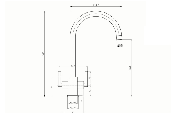 RUSCELLO SQUARE BODY SLIM LEVER - Image 3