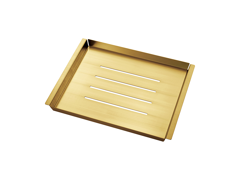 ZEN COLANDER GOLD BRASS